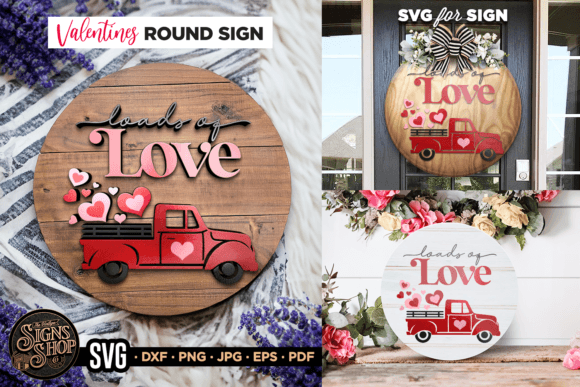 Download Loads of Love Boho | SVG Round Sign - Loads of love Collection