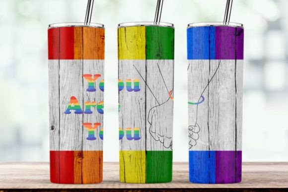 Download LGBT Pride Tumbler You Are You Tumbler - Premium Resources