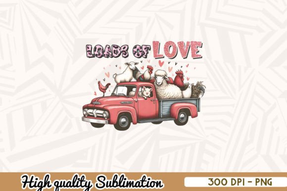 Download Loads of Love Farm Valentine PNG - Loads of love Collection