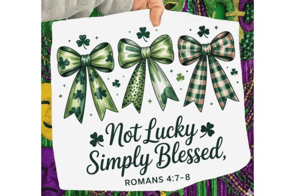 Download Lucky Simply Blessed PNG Coquette St - Blessed png Collection