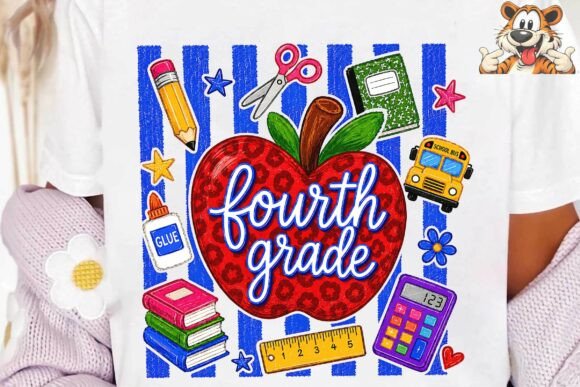 Download Fourth Grade Teacher Apple PNG Clipart - Teacher apple png Collection
