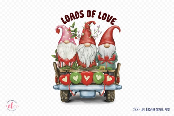 Download Loads of Love, Valentines Day Gnomes PNG - Loads of love Collection