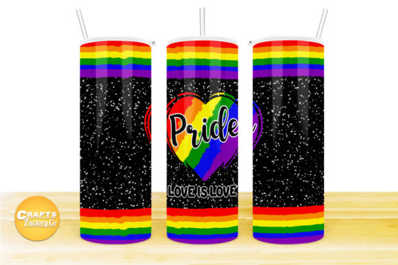 Download Skinny Tumbler Lgbt, Pride Love is Love - Premium Bundle