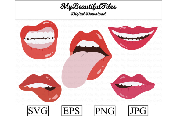 Download Lips Clipart Bundle - Lips clipart bundle Collection
