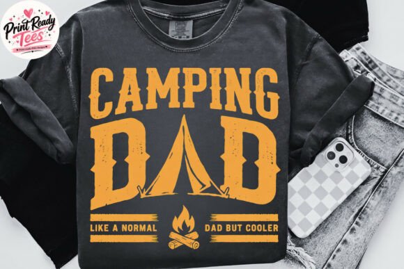 Download Camping Dad Like a Normal Dad but Cooler - Premium Bundle