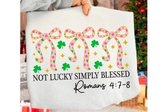 Download Not Lucky Simply Blessed Png - Blessed png Collection