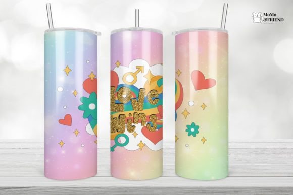 Download Rainbow Love Win LGBT Tumbler Design - Lgbt tumbler Collection