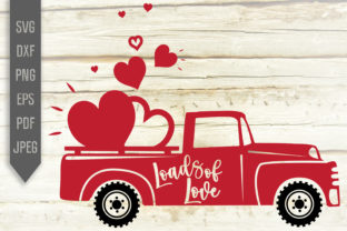 Download Loads of Love. Red Valentine's Truck - Loads of love Collection